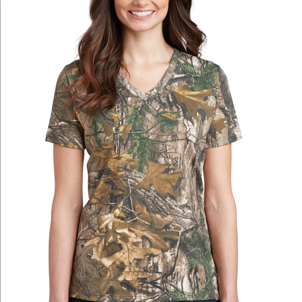 RealTree V Neck Women’s Top